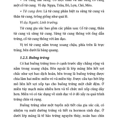 Nông Nghiệp Xanh Và Sạch - Sinh Sản Trong Chăn Nuôi