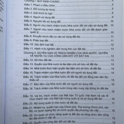 Sách Luật Đất Đai 2024 - Quy Định Mới Về Xử Phạt Vi Phạm Hành Chính Trong Lĩnh Vực Đất Đai (V2498D)