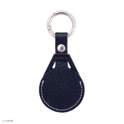 Bao Da Cao Cấp Dành Cho Apple AirTag, Chất Liệu Da Bò Thật 100%, AirTag Case Chống Sốc-Chống Bám Bụi-Chống Bám Vân Tay-Chống Xước - Hàng Chính Hãng SAIGIO