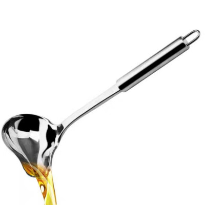 Muôi múc trân châu inox mỏ vịt - muôi múc nước lèo nhà hàng nhà bếp