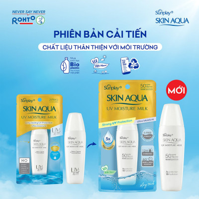 Sữa Chống Nắng Dưỡng Da Giữ Ẩm Sunplay Skin Aqua UV Moisture Milk SPF50 30g