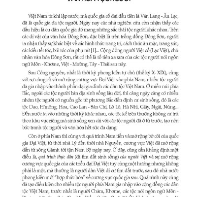 Tộc Người Và Văn Hóa Việt Nam (Tái bản 2025)