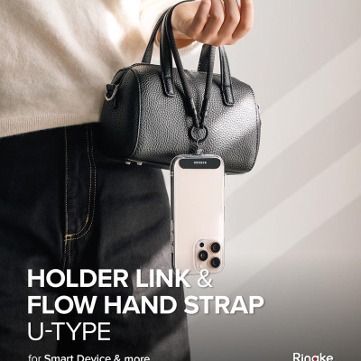 Dây đeo RINGKE Holder Link Flow Hand Strap U-Type - Hàng Chính Hãng