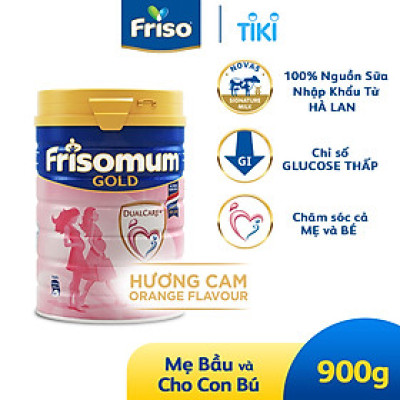 Sữa Bột Friso mum Gold Hương Cam (900g)