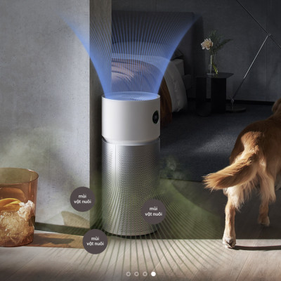Máy Lọc Không Khí Xiaomi Elite Cao Cấp Khử Khuẩn Siêu Mịn, Khử Mùi Tia UVC Và Plasma, Màng Lọc Sợi Thủy Tinh Tĩnh Điện Kết Nối App, Phù Hợp Không Gian 125 m2 - Hàng Chính Hãng