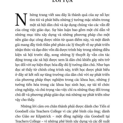 Dân Chủ Và Giáo Dục