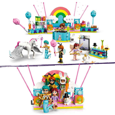 LEGO FRIENDS 42661 Đồ Chơi Lắp Ráp Tiệc Hóa Trang Chủ Đề Kỳ Lân Và Tiên (261 chi tiết)