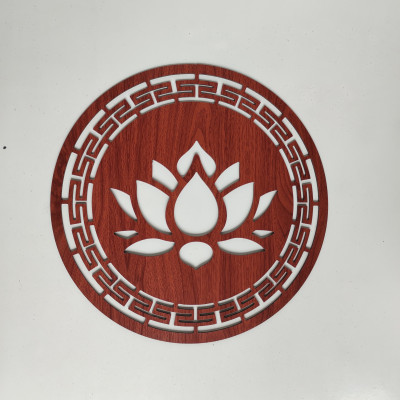 Combo bộ bàn thờ chung cư bằng gỗ sồi + ám khói +chữ phúc hay chữ bất kỳ 