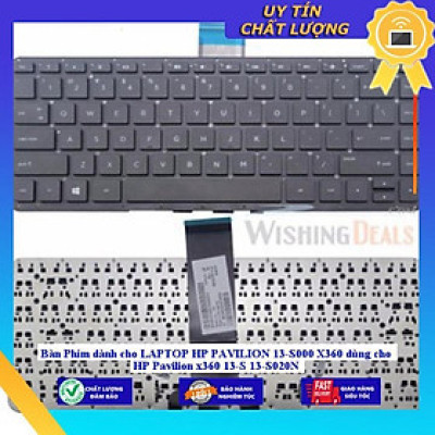 Bàn Phím dùng cho LAPTOP HP PAVILION 13-S000 X360 dùng cho HP Pavilion x360 13-S 13-S020N - MÀU ĐEN - Hàng Nhập Khẩu New Seal