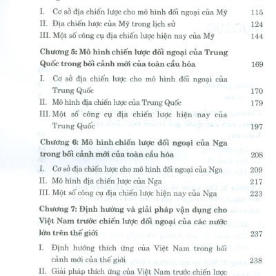 Chiến Lược Đối Ngoại Của Các Nước Lớn Trong Bối Cảnh Thế Giới Hiện Nay: Sự Kết Hợp Các Công Cụ Địa Kinh Tế Và Địa Chính Trị