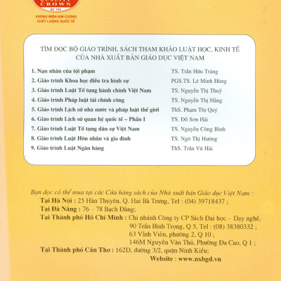 Giáo trình Lịch sử nhà nước và pháp luật thế giới (Dùng cho các trường Đại học, Cao đẳng Luật, Học viện hành chính)