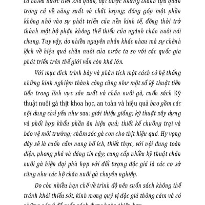 Kỹ Thuật Nuôi Gà Thịt Khoa Học, An Toàn Và Hiệu Quả (Tái bản 2024)