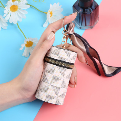 Móc khóa cao cấp đa năng  - ví tiền mini  ,móc chìa khóa ,túi đựng son môi  mini ,  tai nghe  da PU đẹp và dễ thương