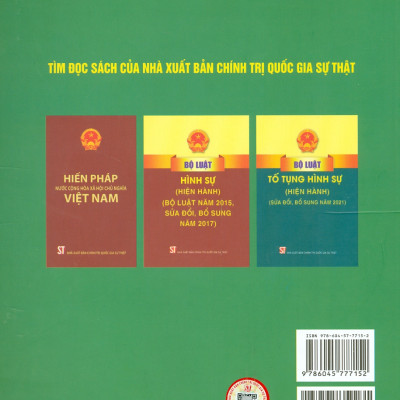 TRÁCH NHIỆM HÌNH SỰ VÀ LOẠI TRỪ TRÁCH NHIỆM HÌNH SỰ (Sách chuyên khảo) (Tái bản lần thứ hai, có sửa chữa, bổ sung)