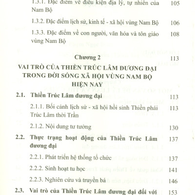 Thiền Trúc Lâm Đương Đại Trong Đời Sống Xã Hội Vùng Nam Bộ Hiện Nay (Sách chuyên khảo)