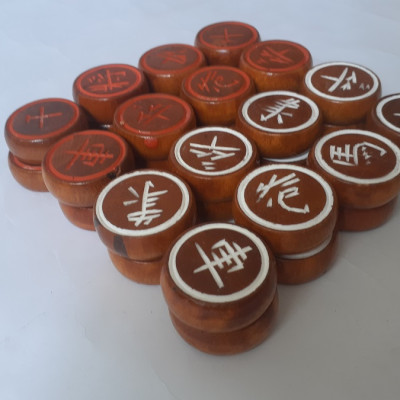 Cờ tướng gỗ đẹp- 1 Khung ảnh ảnh khảm chỉ trai để bàn 10x 15cm kèm theo Combo