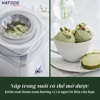 [Hàng Chính Hãng] Máy làm kem và sữa chua 2 trong 1 Cuisinart ICE-30BCHK 2L