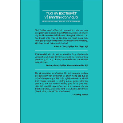 Mười Hai Học Thuyết Cơ Bản Về Bản Tính Con Người (Tái Bản Lần 4)