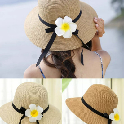 Mũ đi biển rộng vành. Nón đi biển rộng vành. Mũ rộng vành đi biển, Nón rộng vành đi biển chống tia UV thời trang Hàn Quốc dona21033009