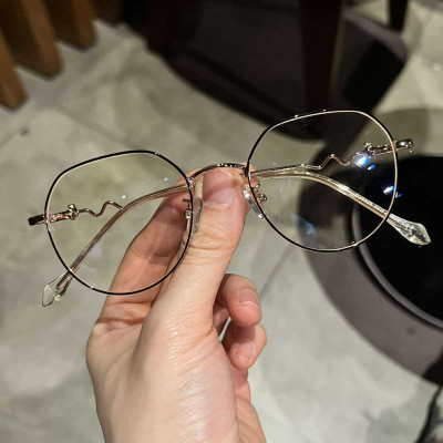 Kính vintage kim loại kiểu cách thời trang Hàn Quốc