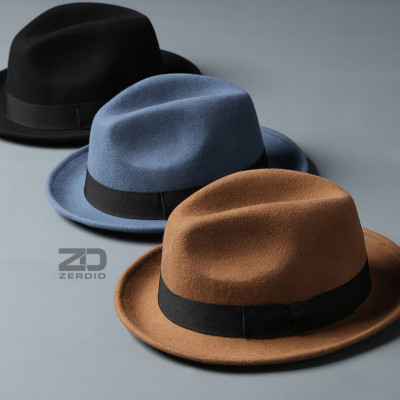 Mũ Phớt Fedora Nam Hàng Hiệu MrDuck MP034