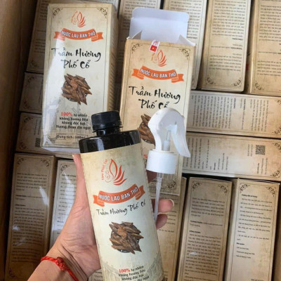 Nước Lau Bàn Thờ Trầm Hương – Làm Sạch Bàn Thờ, Đồ Thờ Cúng, Tẩy Uế Phong Thủy, Mang Lại Tài Lộc Thịnh Vượng Cho Bàn Thờ Thần Tài Ông Địa - HÀNG CHÍNH HÃNG MINIIN