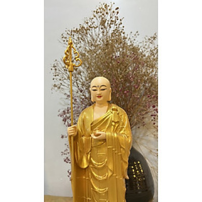 Tượng Địa Tạng đứng 38cm