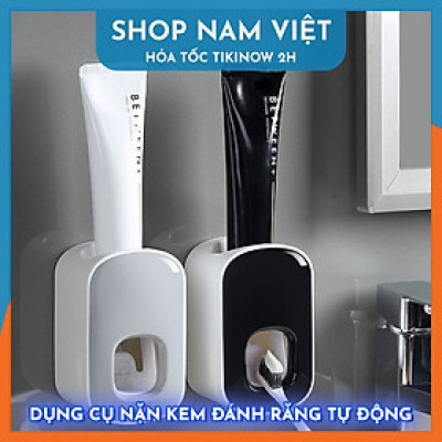 Hộp Lấy Kem Đánh Răng Tự Động Dán Tường Thông Minh