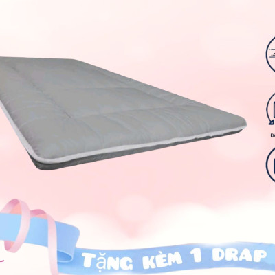 Nệm Bông Trải Sàn Xuất Nhật Fukoji, Kích Thước 1mx2m, 1m2x2m, 1m4x2m, 1m6x2m, 1m8x2m dày 7-9cm