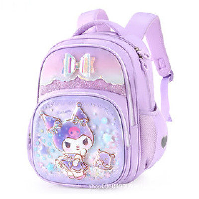 Ba lô KUROMI - CIN học sinh cấp 1 phong cách dễ thương - BEE GEE HS1320