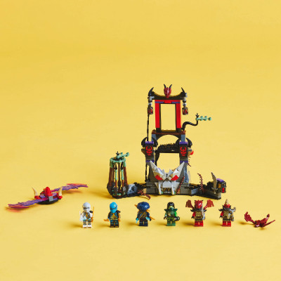 LEGO NINJAGO 71841 Đồ Chơi Lắp Ráp Ngôi Làng Của Rồng (305 chi tiết)