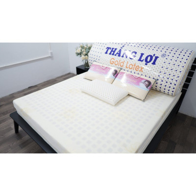 Nệm Cao Su Gold Latex Thắng Lợi - Hàng Chính Hãng- Bảo Hành 15 Năm Sụt Lún