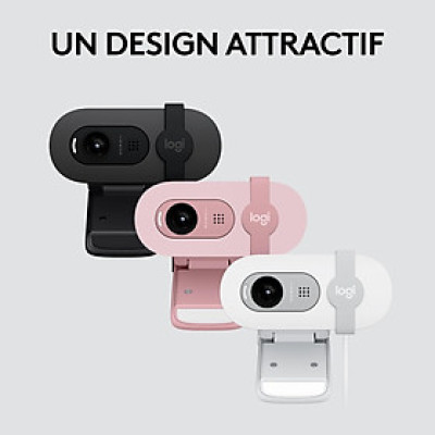 Webcam Logitech Brio 100 Full HD 1080p - Hàng Chính Hãng