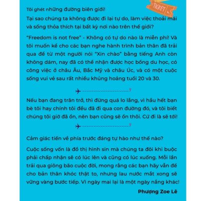 Tự Do Không Phải Vé Một Chiều