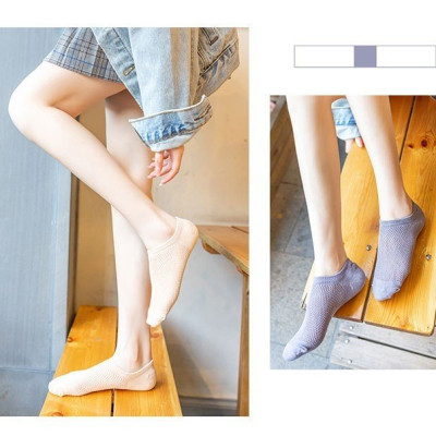 Tất lưới, vớ lưới nữ cổ ngắn thông hơi Mùa Hè siêu mát, siêu thấm hút, mỏng nhẹ thoáng khí, phong cách Nhật Bản