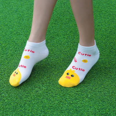 Tất vớ nữ hình thú cổ ngắn Kikiya cao cấp Hàn Quốc W-A-028