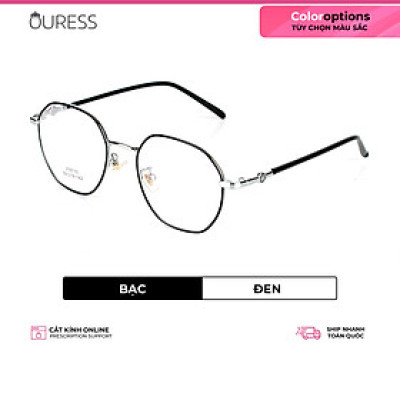 Gọng kính hợp kim thời trang nam nữ siêu nhẹ siêu bền OURESS JT6710