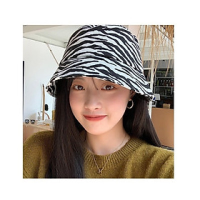 Mũ tai bèo UNISEX nam/nữ họa tiết bò sữa/ vằn thời trang