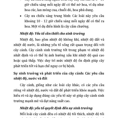 Nông Nghiệp Xanh Và Sạch - Trồng Và Chăm Sóc Cây Cảnh