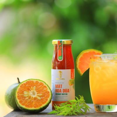 Mật hoa dừa Sokfarm - Vị ngon ngọt, An toàn cho trẻ nhỏ, bổ sung nhiều năng lượng