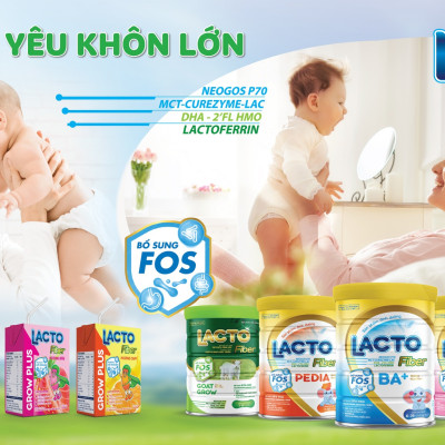 Sữa bầu Lacto Fiber Mom 900g- Hấp thụ, Tiêu hóa, dễ uống