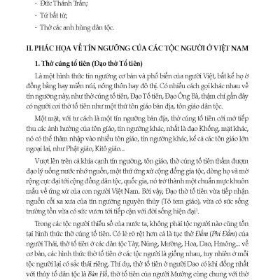 Tín Ngưỡng Lễ Hội Cổ Truyền Việt Nam (Tái bản 2025)