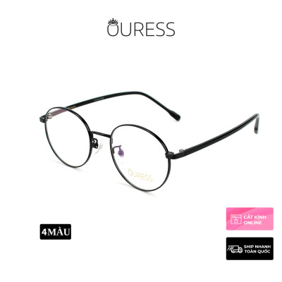 Gọng kính cận 2052 hợp kim thời trang mắt kính OURESS nam nữ siêu nhẹ siêu bền