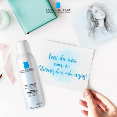 Xịt Khoáng Làm Dịu Và Bảo Vệ Da La Roche-Posay Thermal Spring Water (300ml)  - TẶNG MÓC KHÓA