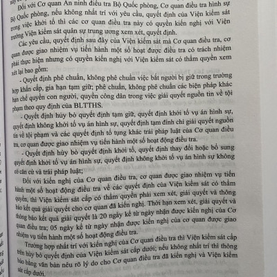 Bình Luận Khoa Học Bộ Luật Tố Tụng Hình Sự Năm 2015 Được Sửa Đổi, Bổ Sung Năm 2021 