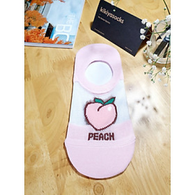 Tất vớ lười nữ trái cây Kikiya cao cấp Hàn Quốc W-N-027