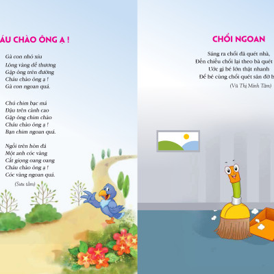 Sách Tuyển Tập Truyện, Thơ, Đồng Dao Cho Bé 0-6 Tuổi Giúp Bé Phát Triển Ngôn Ngữ Và Giao Tiếp