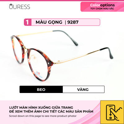 GỌNG KÍNH TR90 PHỐI CÀNG HỢP KIM CAO CẤP BỀN ĐẸP THỜI TRANG – HÀNG CHÍNH HÃNG TRHK 9287