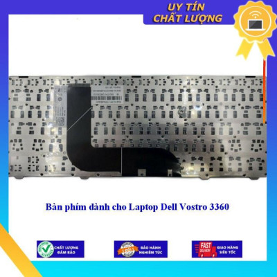 Bàn phím dùng cho Laptop Dell Vostro 3360 - Hàng Nhập Khẩu New Seal
