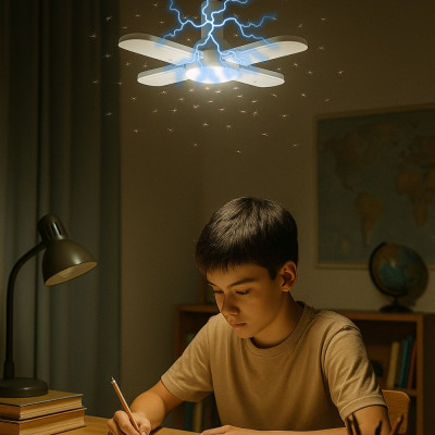 Đèn LED Diệt Muỗi Kachi MK409 – Chiếu Sáng Hiệu Quả, Bảo Vệ Gia Đình Mỗi Ngày - hàng chính hãng